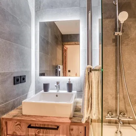 2 En Centre-ville De Apartment Megeve